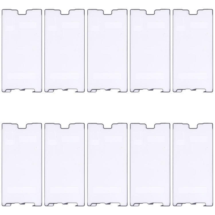 10 PCS Original Front Housing Adhesive for Sony Xperia Z5 Premium - Adhesive Sticker by PMC TechLife | Online Shopping South Africa | PMC TechLife