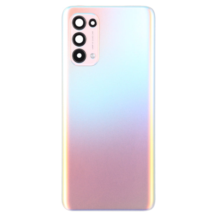 For OPPO Reno5 4G CPH2159 Original Battery Back Cover (Orange) - free shipping - PMC TechLife - Order now!