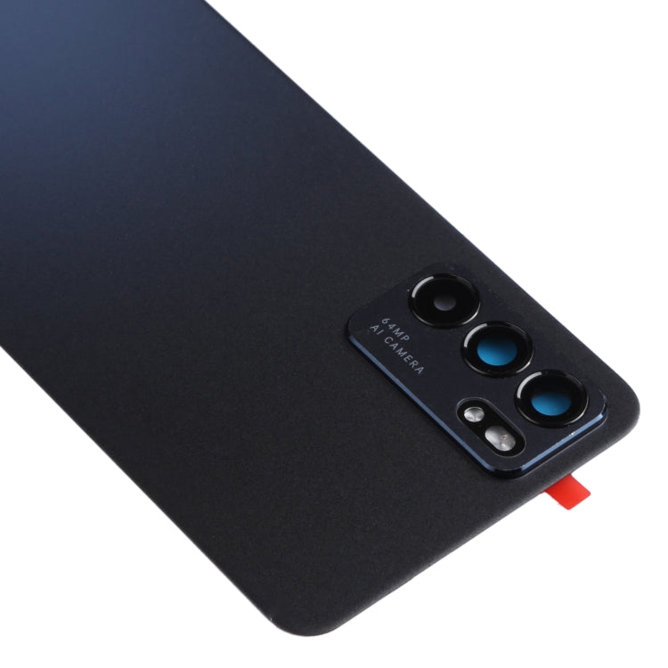 For OPPO Reno6 5G PEQM00, CPH2251 Original Battery Back Cover (Black) - Back Cover by PMC TechLife | Online Shopping South Africa | PMC TechLife