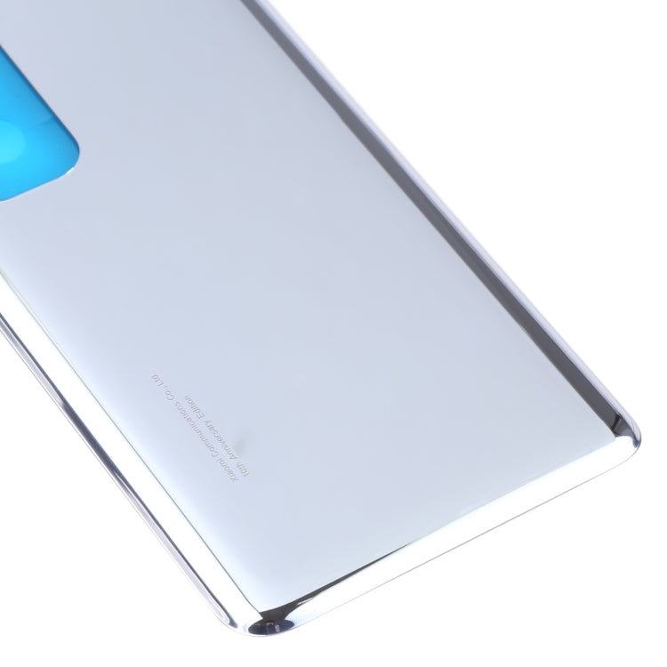 Original Battery Back Cover for Xiaomi Mi 10 Ultra M2007J1SC(Silver) - Back Cover by PMC TechLife | Online Shopping South Africa | PMC TechLife