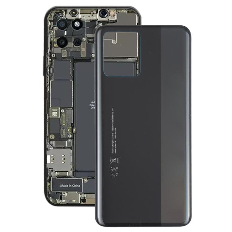 For OPPO Realme 8 4G RMX3085 Battery Back Cover (Black) - Back Cover by PMC TechLife | Online Shopping South Africa | PMC TechLife