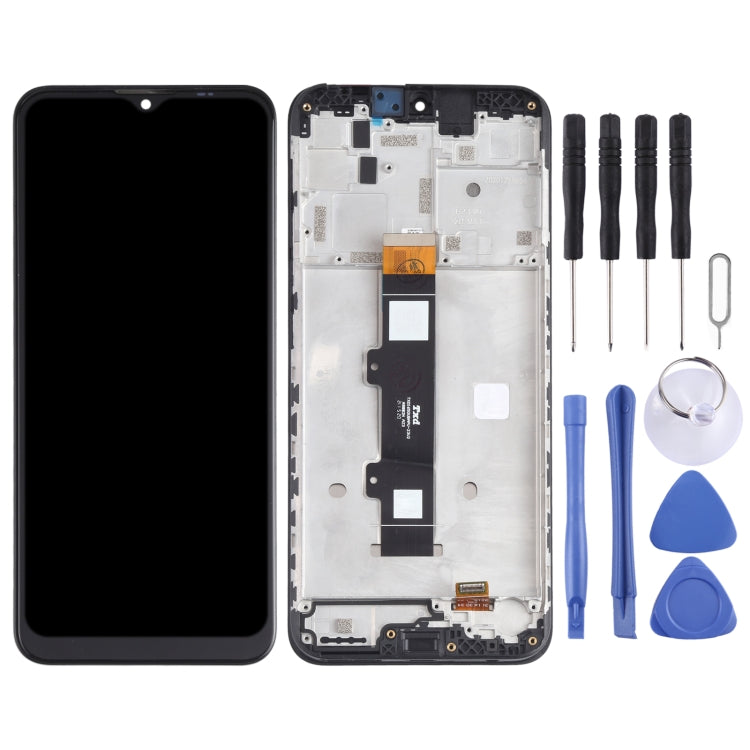 TFT LCD Screen for Motorola Moto G20 XT2128-1 XT2128-2 Digitizer Full Assembly with Frame (Black) - free shipping - PMC TechLife - Order now!
