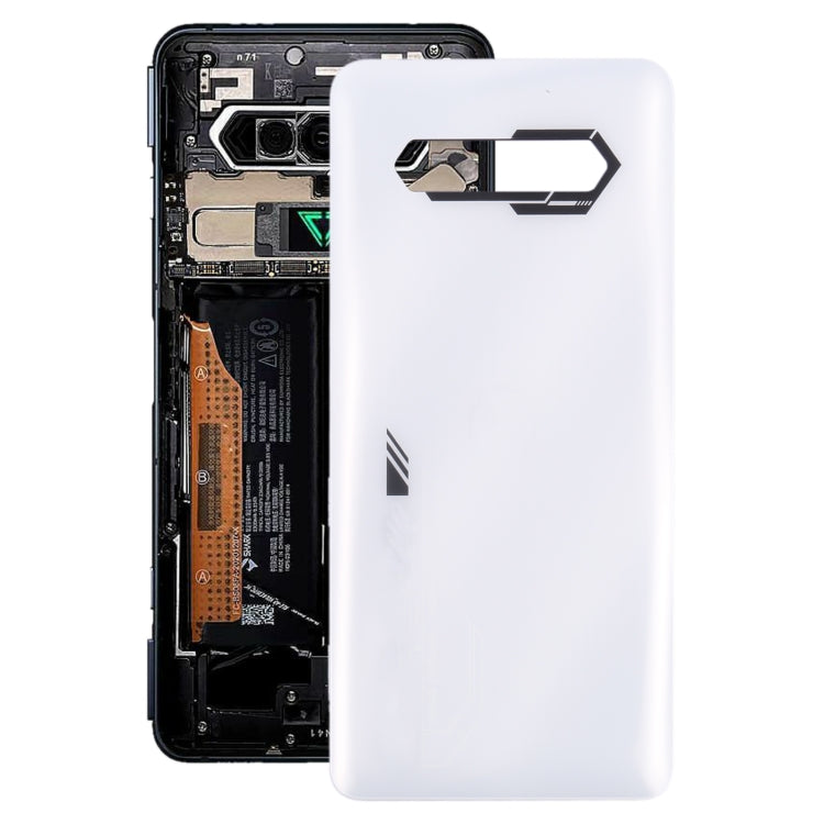Original Battery Back Cover for Xiaomi Black Shark 4s / Black Shark 4s Pro(White) - Back Cover by PMC TechLife | Online Shopping South Africa | PMC TechLife