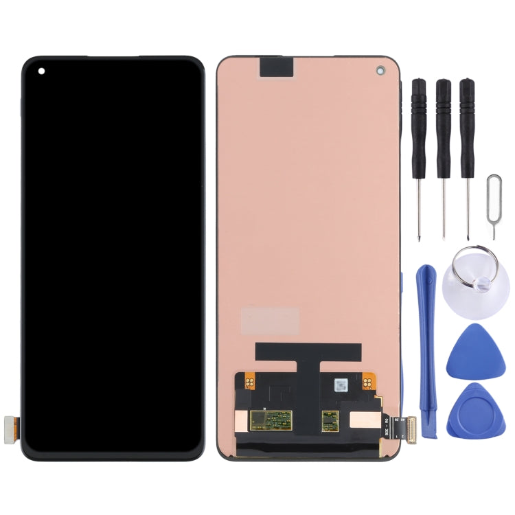 AMOLED Material Original LCD Screen and Digitizer Full Assembly for OPPO Reno7 Pro 5G CPH2293 - free shipping - PMC TechLife - Order now!