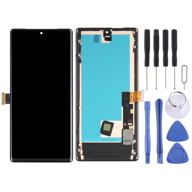 Original LCD Screen for Google Pixel 6 Pro Digitizer Full Assembly with Frame - free shipping - PMC TechLife - Order now!