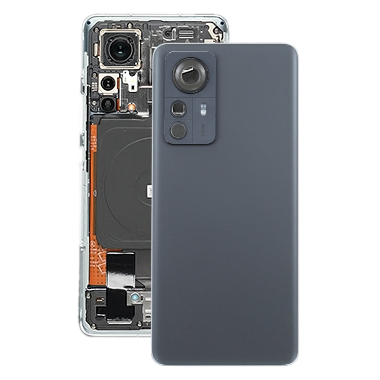 Original Battery Back Cover for Xiaomi 12 Pro / 12 Dimensity(Black) - free shipping - PMC TechLife - Order now!