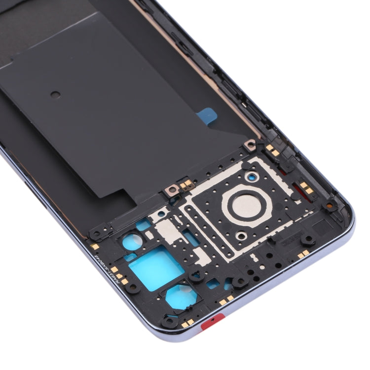 For OPPO Realme GT RMX2202 Middle Frame Bezel Plate + Battery Back Cover (Yellow) - Frame Bezel Plate by PMC TechLife | Online Shopping South Africa | PMC TechLife | Buy Now Pay Later Mobicred