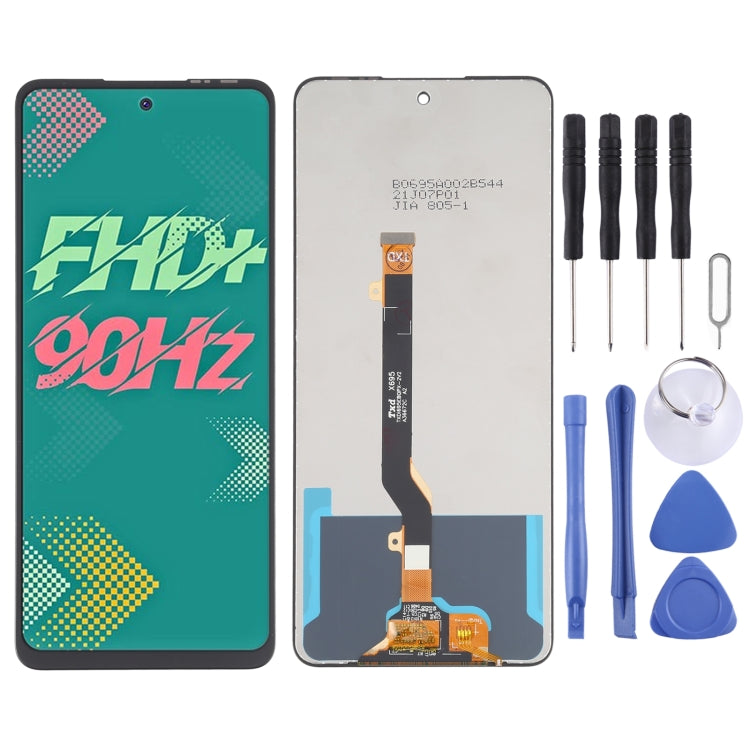OEM LCD Screen for Infinix Hot 11s NFC with Digitizer Full Assembly - free shipping - PMC TechLife - Order now!