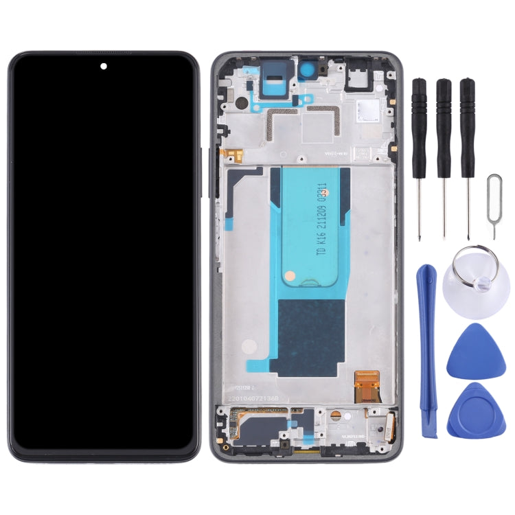 Original LCD Screen and Digitizer Full Assembly with Frame for Xiaomi Redmi Note 11 Pro China/Redmi Note 11 Pro+ 5G/11i/11i HyperCharge(Black) - free shipping - PMC TechLife - Order now!