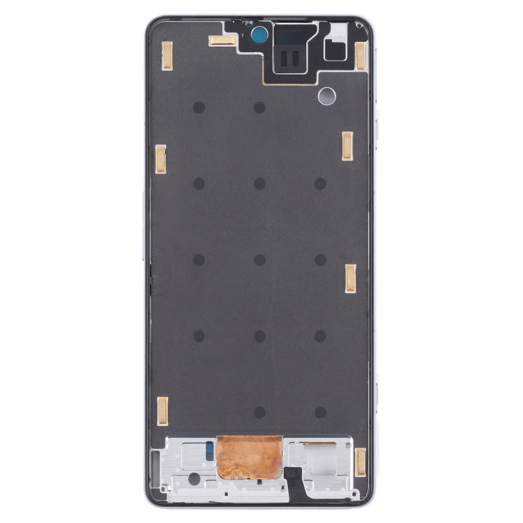 Front Housing LCD Frame Bezel Plate for Xiaomi Redmi K50 Gaming/Poco F4 GT(White) - Frame Bezel Plate by PMC TechLife | Online Shopping South Africa | PMC TechLife