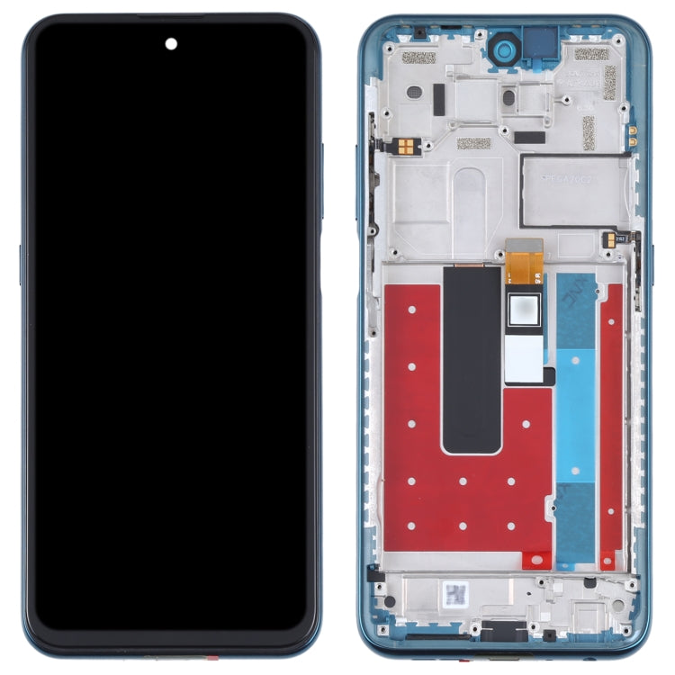 TFT LCD Screen for Nokia X20 TA-1341 TA-1344 Digitizer Full Assembly with Frame (Blue) - free shipping - PMC TechLife - Order now!