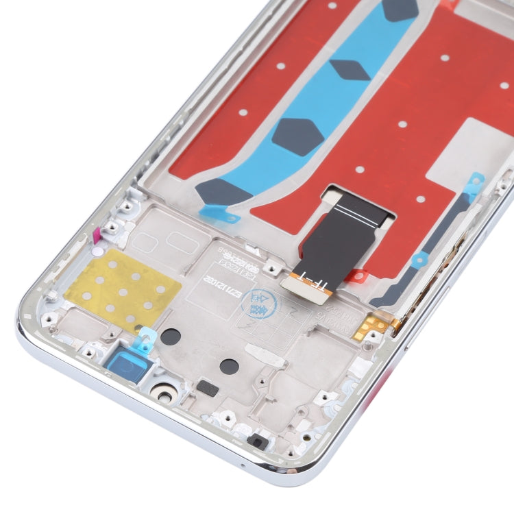 Original LCD Screen for Honor X30i Digitizer Full Assembly with Frame(Silver) - free shipping - PMC TechLife - Order now!