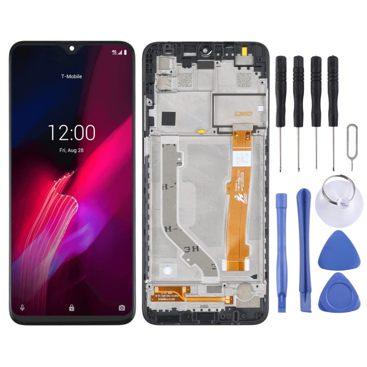LCD Screen and Digitizer Full Assembly with Frame For T-Mobile Revvl 4+ 5062 506W 5062Z - free shipping - PMC TechLife - Order now!