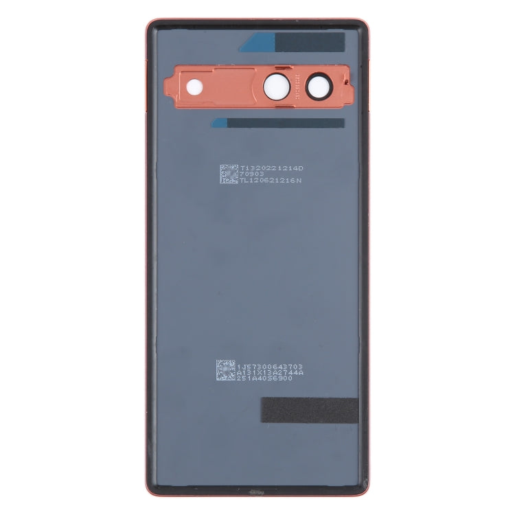 For Google Pixel 7A Original Battery Back Cover with Camera Lens Cover(Orange) - Back Cover by PMC TechLife | Online Shopping South Africa | PMC TechLife