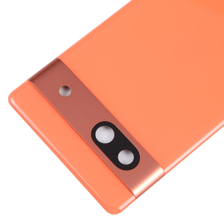 For Google Pixel 7A Original Battery Back Cover with Camera Lens Cover(Orange) - Back Cover by PMC TechLife | Online Shopping South Africa | PMC TechLife