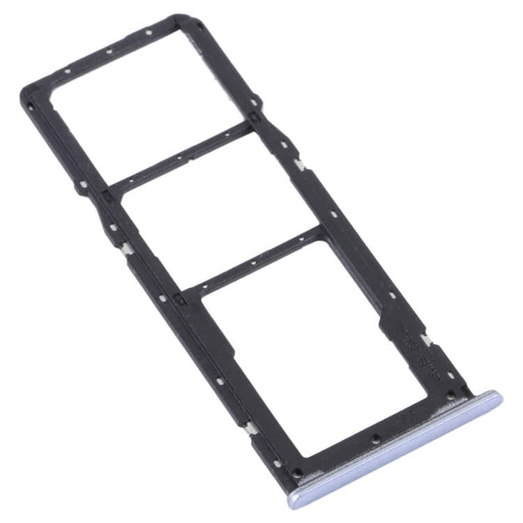 For Realme C31 SIM Card Tray + SIM Card Tray + Micro SD Card Tray (Silver) - Card Tray by PMC TechLife | Online Shopping South Africa | PMC TechLife | Buy Now Pay Later Mobicred