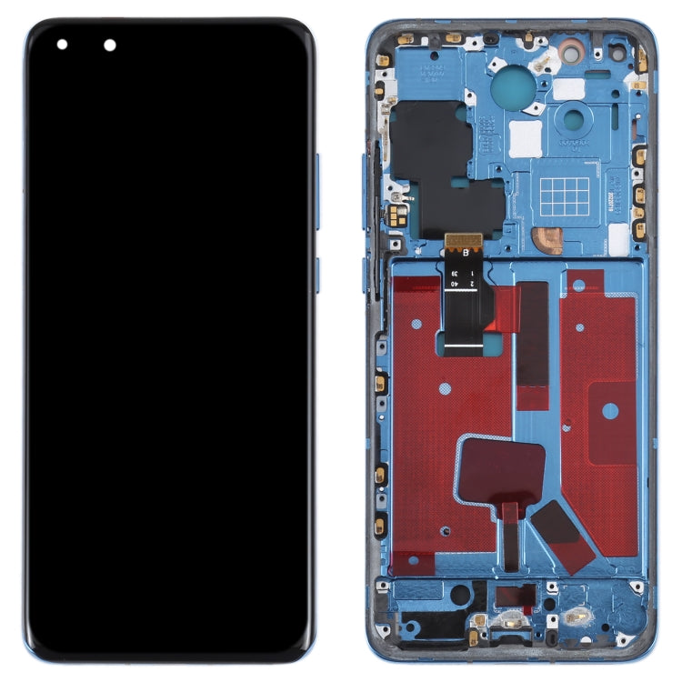 Original LCD Screen For Huawei P40 Pro Digitizer Full Assembly with Frame (Blue) - free shipping - PMC TechLife - Order now!