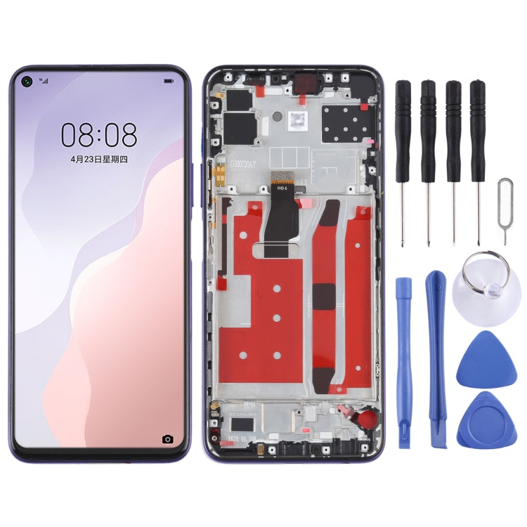 Original LCD Screen For Huawei Nova 7 SE / Honor 30S Digitizer Full Assembly with Frame(Purple) - free shipping - PMC TechLife - Order now!