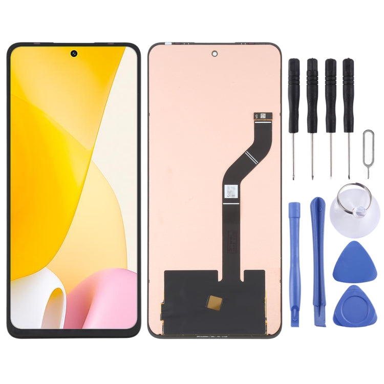 Original AMOLED LCD Screen For Xiaomi 12 Lite with Digitizer Full Assembly - free shipping - PMC TechLife - Order now!