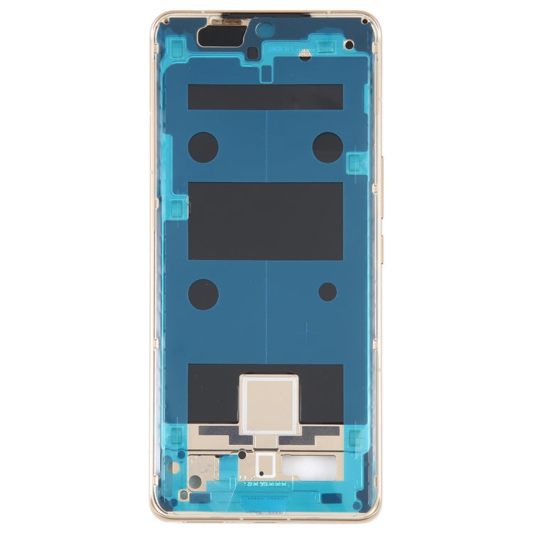 For Xiaomi 12S Ultra Original Front Housing LCD Frame Bezel Plate (Gold) - Frame Bezel Plate by PMC TechLife | Online Shopping South Africa | PMC TechLife
