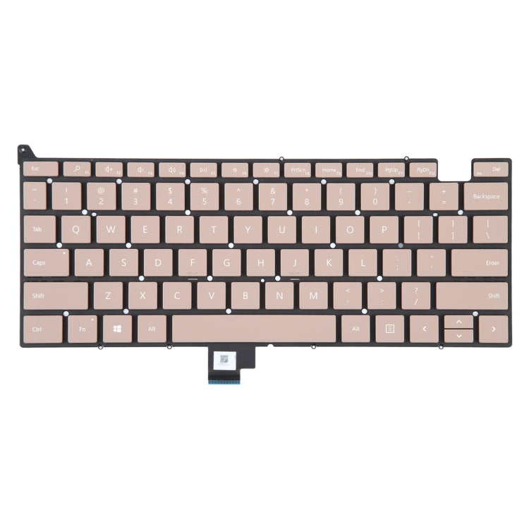 US Version Keyboard without Power Button for Microsoft Surface Laptop Go 1934(Gold) - Replacement Keyboards by PMC TechLife | Online Shopping South Africa | PMC TechLife