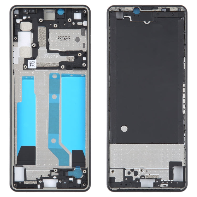 For Sony Xperia 10 IV Original Middle Frame Bezel Plate (Black) - Frame Bezel Plate by PMC TechLife | Online Shopping South Africa | PMC TechLife
