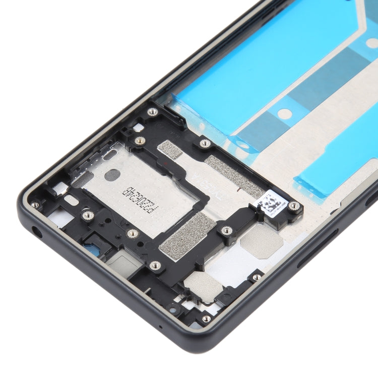 For Sony Xperia 10 IV Original Middle Frame Bezel Plate (Black) - Frame Bezel Plate by PMC TechLife | Online Shopping South Africa | PMC TechLife