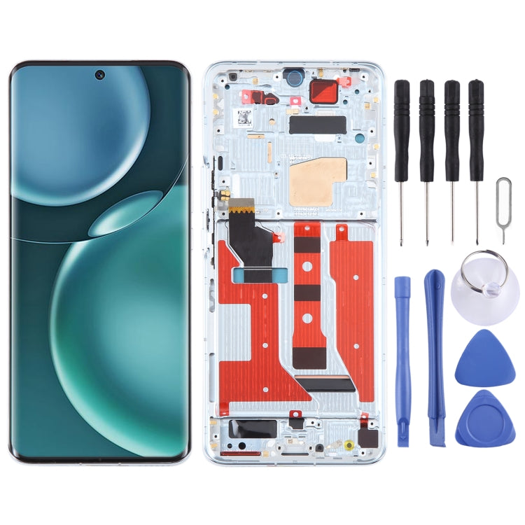 Original LCD Screen For Honor Magic4 Digitizer Full Assembly with Frame(Blue) - free shipping - PMC TechLife - Order now!
