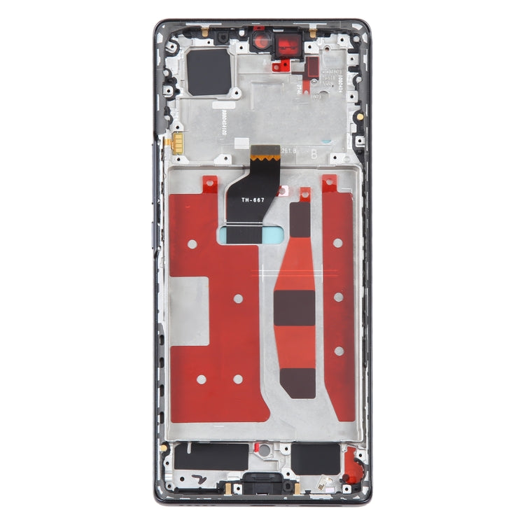 Original LCD Screen For Honor 60 Digitizer Full Assembly with Frame(Black) - free shipping - PMC TechLife - Order now!