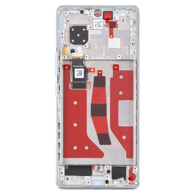Original LCD Screen For Honor 80 Digitizer Full Assembly with Frame(Silver) - free shipping - PMC TechLife - Order now!