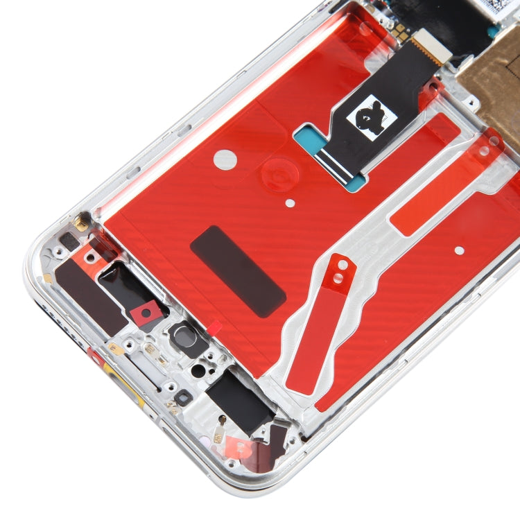 Original LCD Screen For Huawei P50 Digitizer Full Assembly with Frame(Silver) - free shipping - PMC TechLife - Order now!