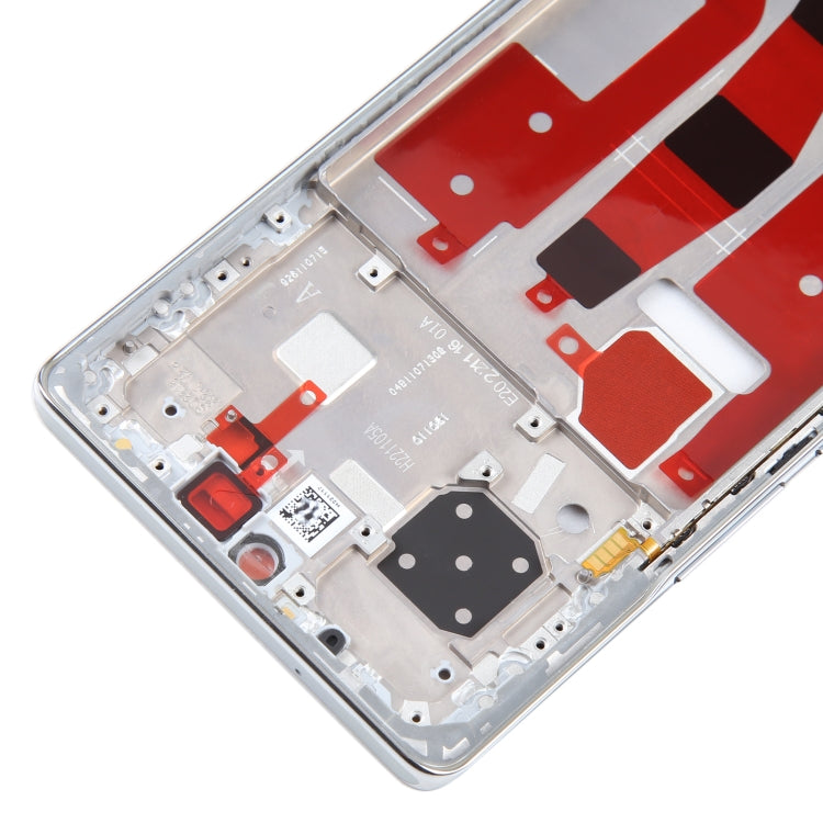 For Honor 80 Original Front Housing LCD Frame Bezel Plate(Silver) - free shipping - PMC TechLife - Order now!