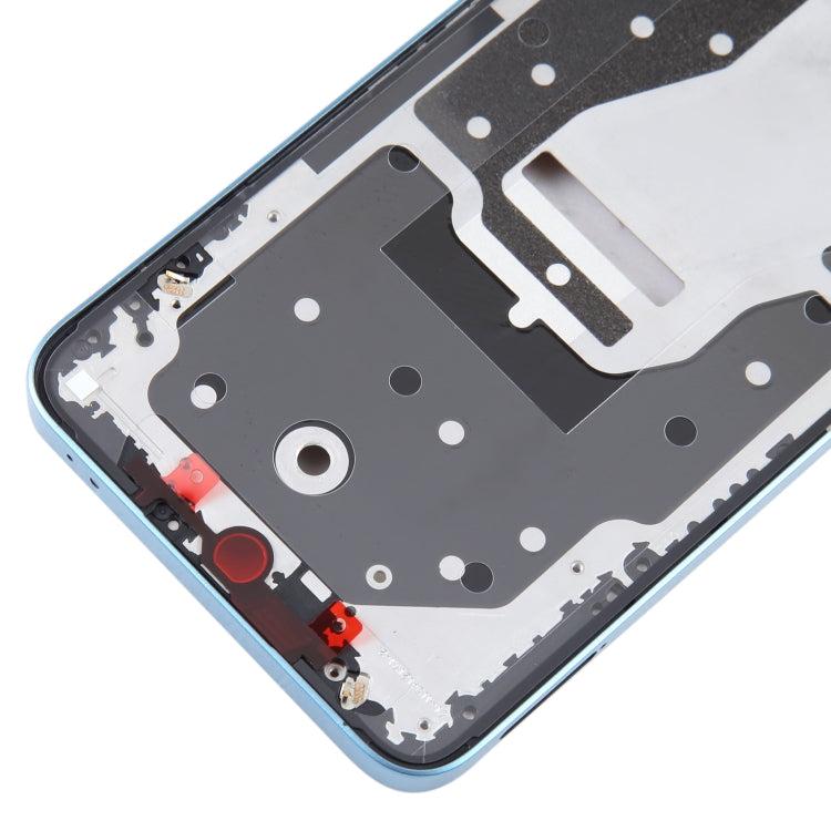 For Honor X8a Original Front Housing LCD Frame Bezel Plate(Blue) - free shipping - PMC TechLife - Order now!
