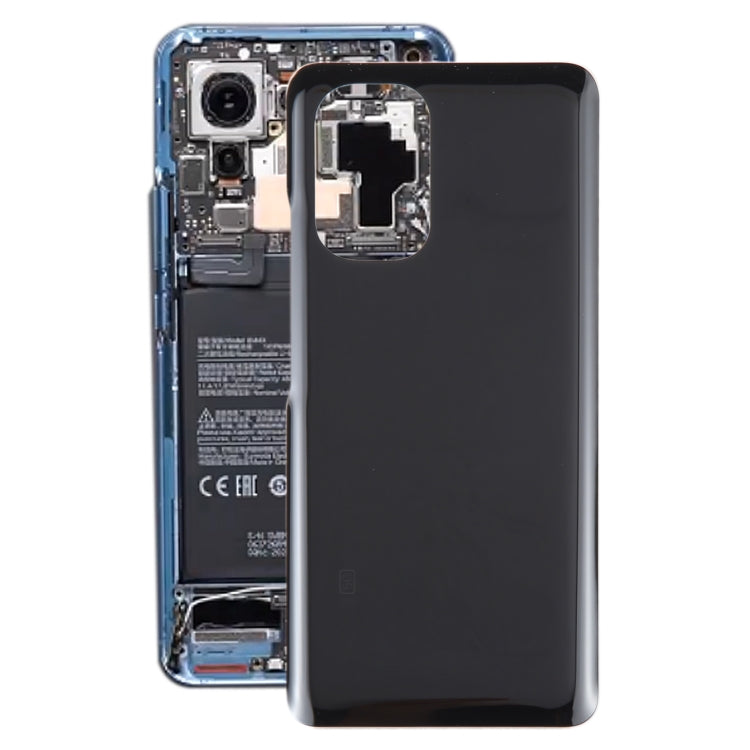 For Xiaomi Mi 11i 5G OEM Glass Battery Back Cover(Black) - Back Cover by PMC TechLife | Online Shopping South Africa | PMC TechLife