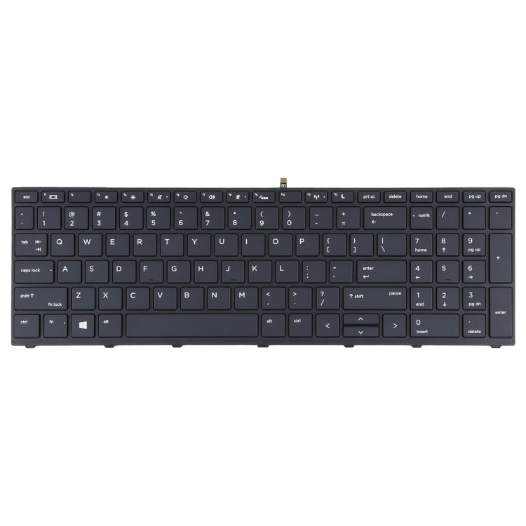 For HP Probook 450 G5 455 G5 470 G5 650 G4 650 G5 US Version Keyboard with Backlight (Black) - Replacement Keyboards by PMC Jewellery | Online Shopping South Africa | PMC Jewellery