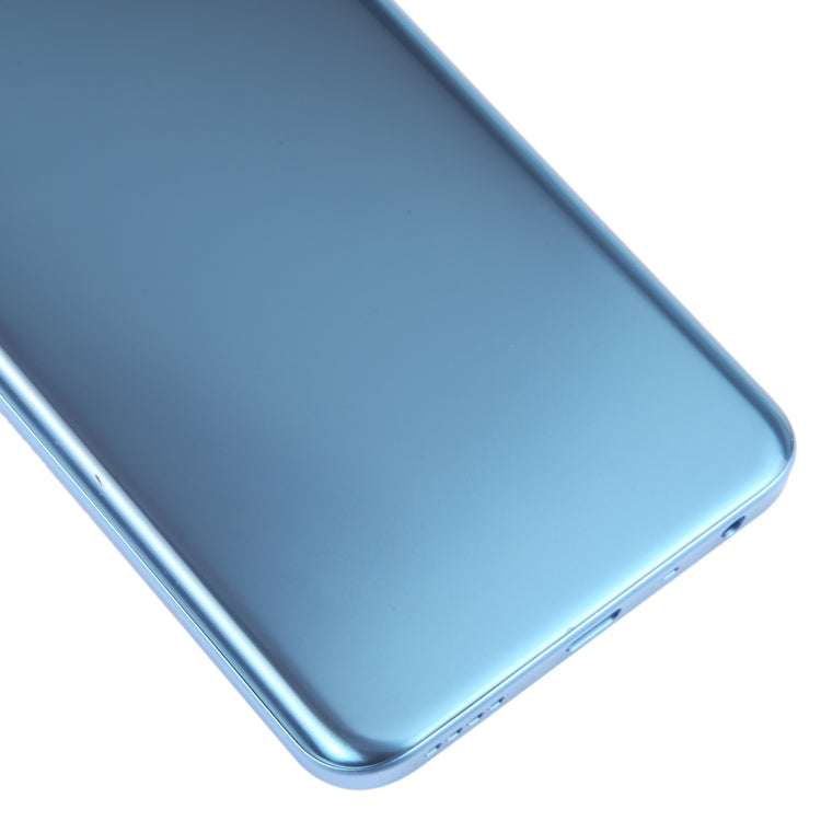 For Realme V13 Original Battery Back Cover with Middle Frame(Blue) - Back Cover by PMC TechLife | Online Shopping South Africa | PMC TechLife