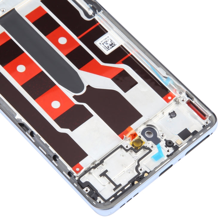 For OPPO A1 Pro Original Front Housing LCD Frame Bezel Plate (Blue) - free shipping - PMC TechLife - Order now!