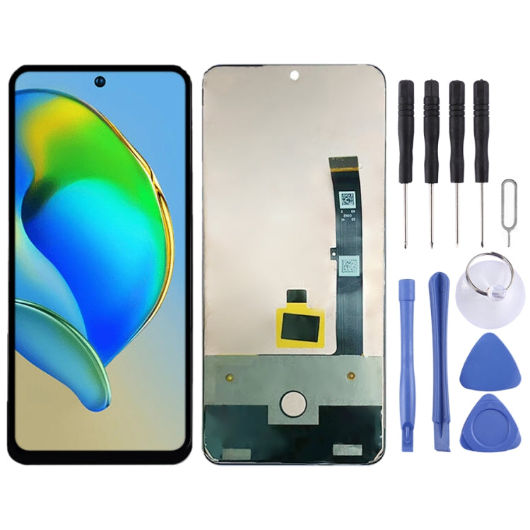 AMOLED LCD Screen For ZTE Blade V40s Digitizer Full Assembly (Black) - free shipping - PMC TechLife - Order now!