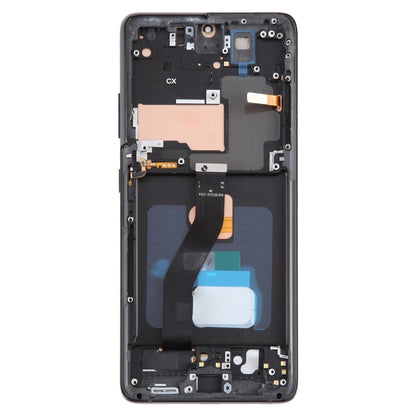 OLED LCD Screen For Samsung Galaxy S21 Ultra 5G SM-G998B Digitizer Full Assembly with Frame (Black) - LCD Screen by PMC Jewellery | Online Shopping South Africa | PMC Jewellery