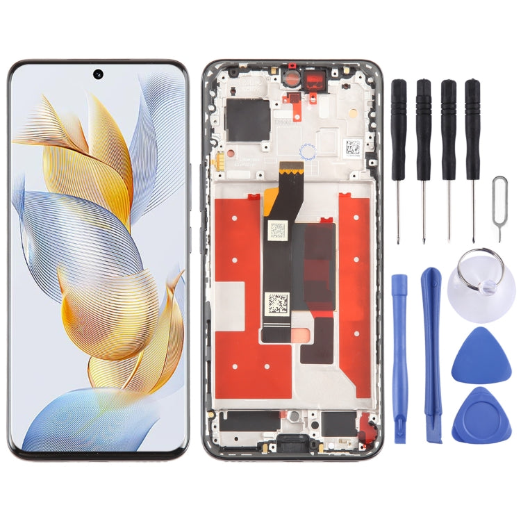 For Honor 90 Original LCD Screen Digitizer Full Assembly with Frame (Black) - LCD Screen by PMC TechLife | Online Shopping South Africa | PMC TechLife