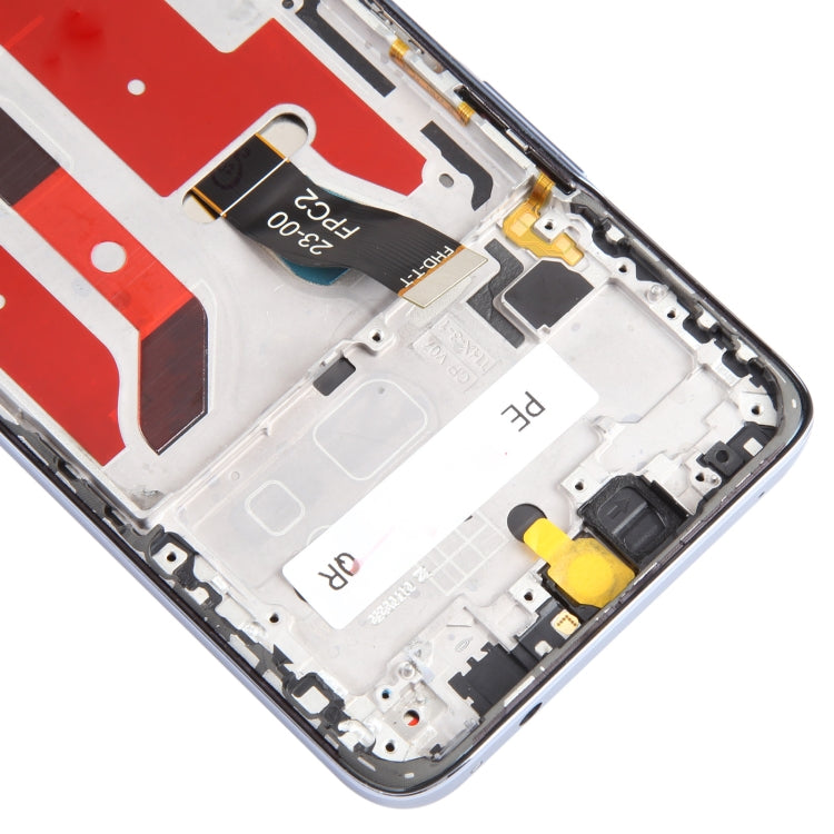 For Huawei Nova 10z Original LCD Screen Digitizer Full Assembly with Frame (Silver) - LCD Screen by PMC TechLife | Online Shopping South Africa | PMC TechLife