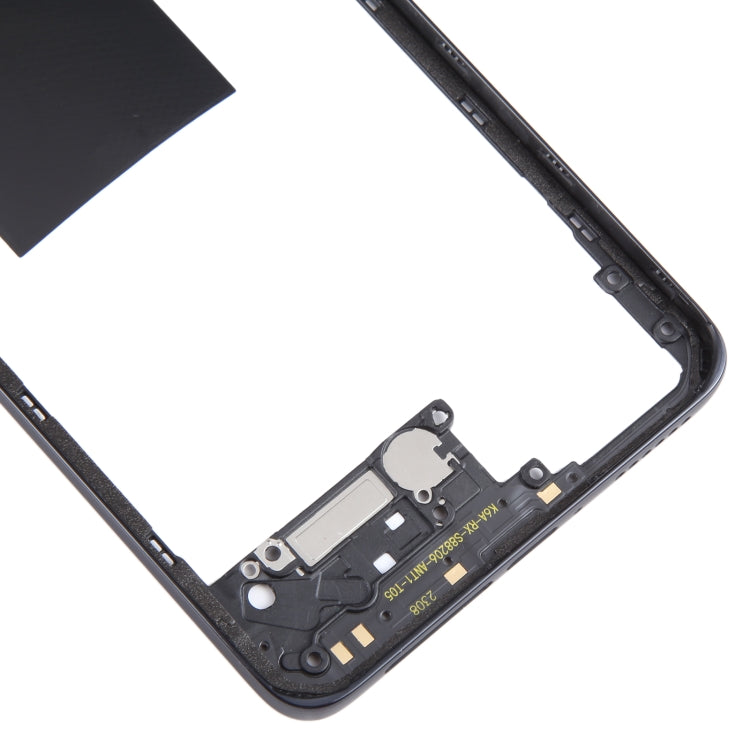 For Xiaomi Redmi Note 12 Pro 4G Original Middle Frame Bezel Plate (Black) - Frame Bezel Plate by PMC TechLife | Online Shopping South Africa | PMC TechLife
