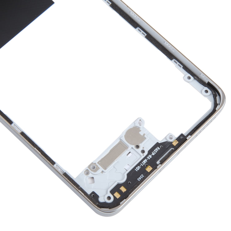 For Xiaomi Redmi Note 12 Pro 4G Original Middle Frame Bezel Plate (Silver) - Frame Bezel Plate by PMC TechLife | Online Shopping South Africa | PMC TechLife | Buy Now Pay Later Mobicred