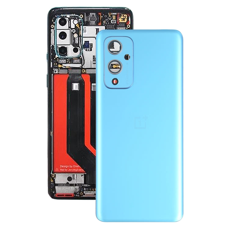 For OnePlus 9 (CN/IN) Original Battery Back Cover (Blue) - Back Cover by PMC Jewellery | Online Shopping South Africa | PMC Jewellery