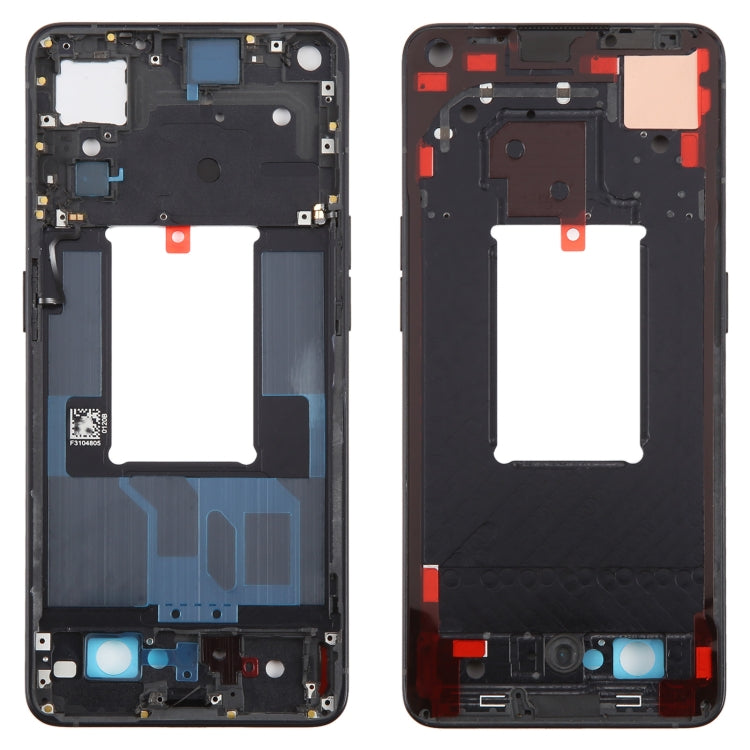 For OPPO Reno7 Pro 5G Front Housing LCD Frame Bezel Plate (Black) - free shipping - PMC TechLife - Order now!