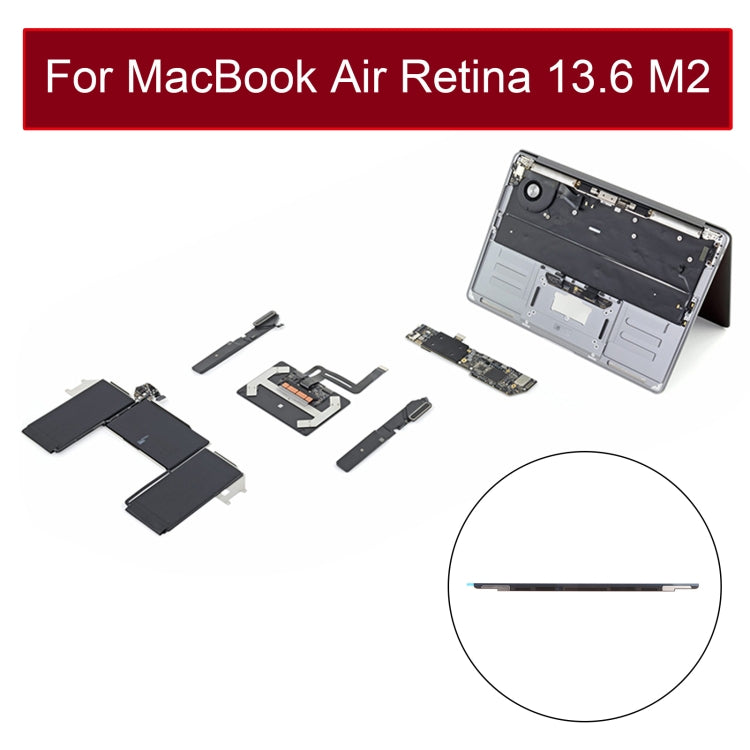 LCD Screen Display Front Bezel Logo Cover for MacBook Air 13.6 inch A2681 2022 EMC4074 - free shipping - PMC TechLife - Order now!