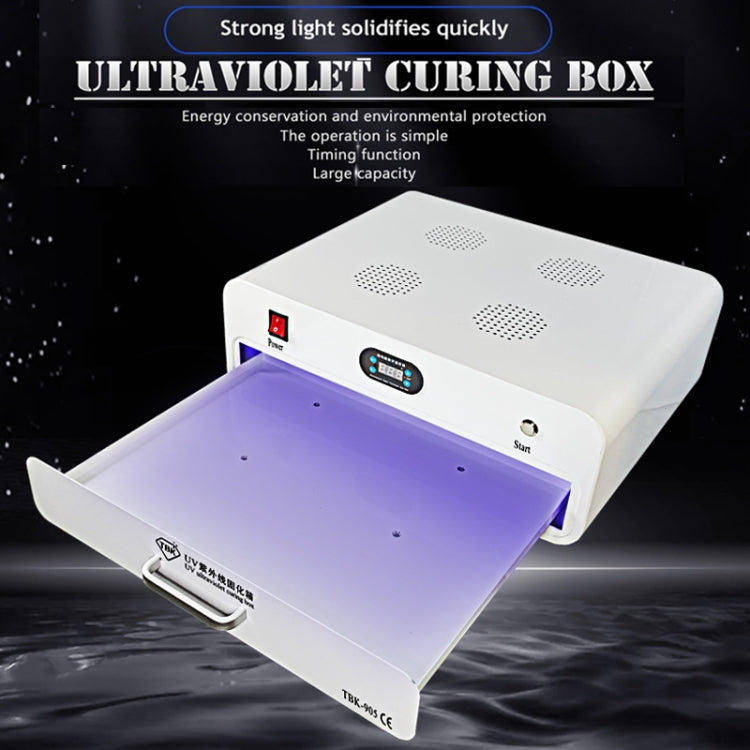 TBK-905 220V UV Curing Box Mobile Phone LCD Screen Glass OCA Curing Bonding - free shipping - PMC TechLife - Order now!