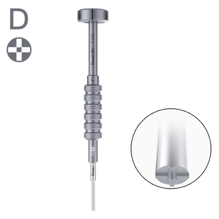 Qianli i-Thor S2 Precision 3D Texture Hollow Cross Tip Middle Bezel Screwdriver - Screwdriver by QIANLI | Online Shopping South Africa | PMC TechLife | Buy Now Pay Later Mobicred