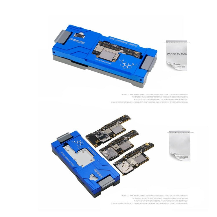 MiJing C17 Main Board Function Testing Fixture For iPhone X / XS / XS Max - free shipping - PMC TechLife - Order now!