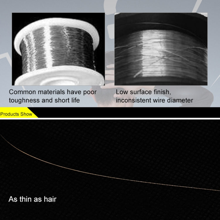 MECHANIC iTough X 200M 0.035MM LCD OLED Screen Cutting Wire - free shipping - PMC TechLife - Order now!